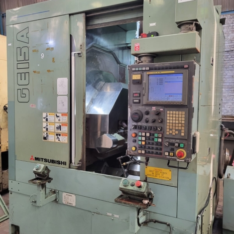 Mitsubishi GE 15 CNC Gear Hobbing Machine